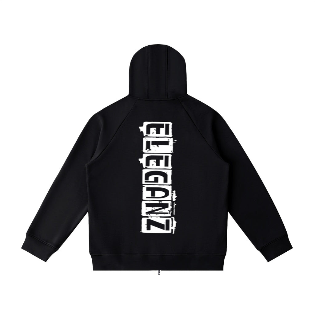 Eleganz Heavyweight Raglan Sleeve Zip Hoodie