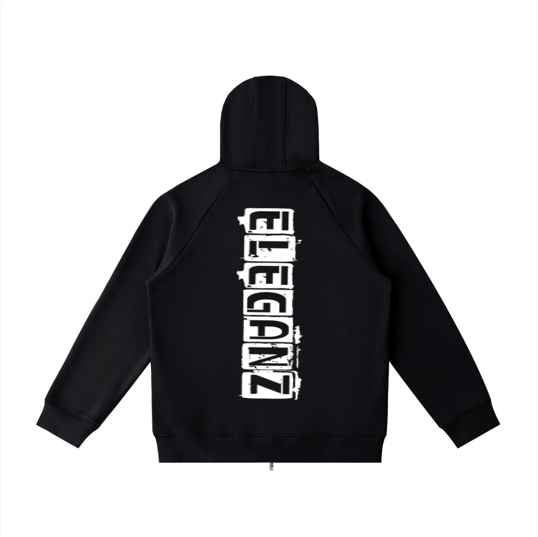 Eleganz Heavyweight Raglan Sleeve Zip Hoodie